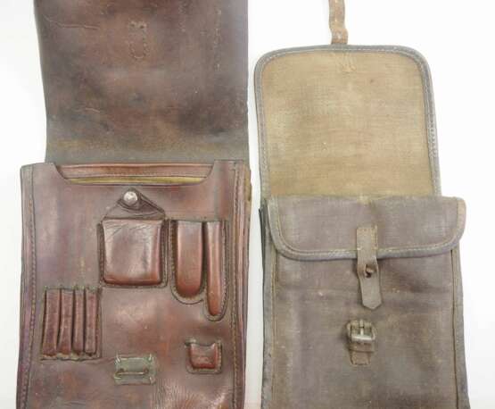 Sowjetunion: Kartentasche - 2 Exemplare. Leder bzw. Kunstleder. Zustand: II - Foto 2