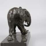 Bronze afrikanischer Elefant - photo 3
