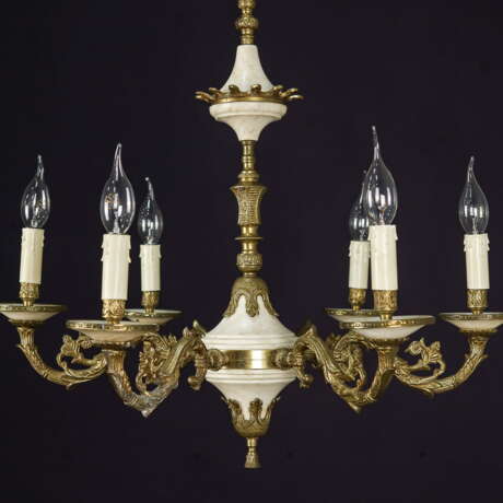 Chandelier “Antique chandelier”, Metal, See description, 1910 - photo 2