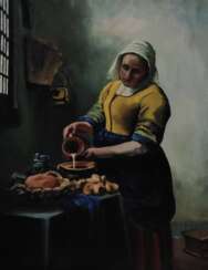 Copy of "The maid pouring milk"