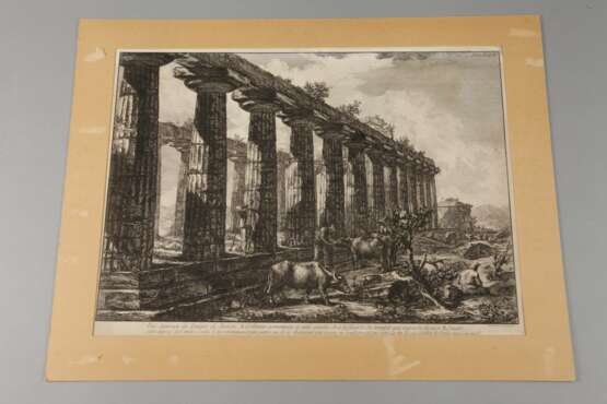 Francesco Piranesi, Tempel der Athena in Rom - Foto 3