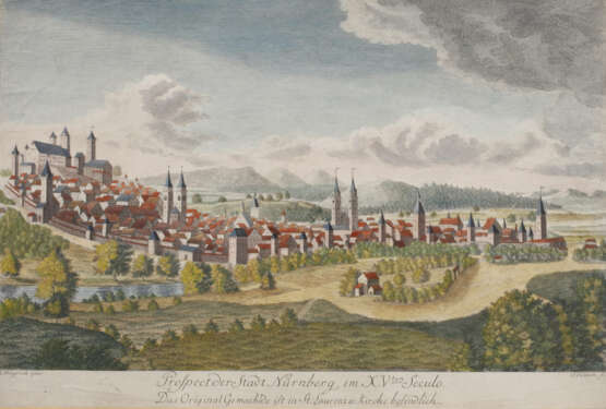Johann Friedrich Volckert, Ansicht von Nürnberg - Foto 1