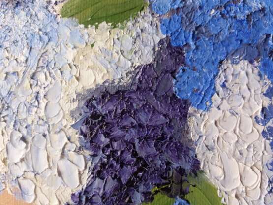 Painting “Lilac”, Canvas, Oil paint, Modern, Still life, 2020 - photo 3