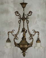 Старинная люстра