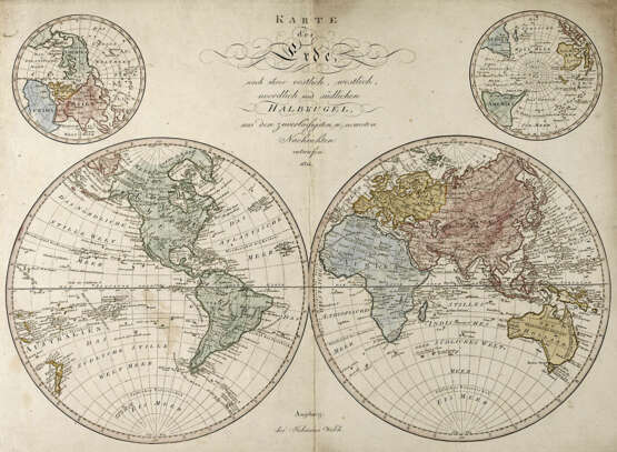 Johannes Walch, Karte der Erde - photo 1