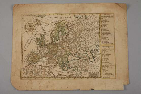 Johann Georg Schreiber, drei Landkarten - photo 3