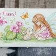 Box with painting &quot;Fairy&quot; - One click purchase