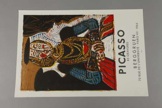 Pablo Picasso, Plakat ”Picasso 85 Gravures” - Foto 2
