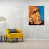 Design Painting “Obama”, Canvas, Oil paint, Expressionist, 2008 - photo 3