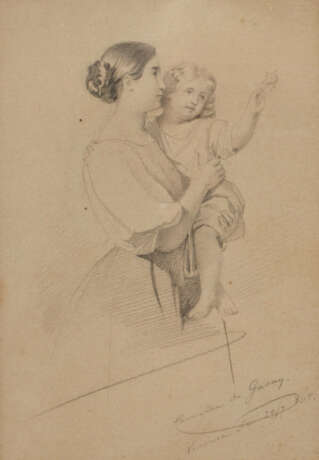 Camilla Garay, Junge Mutter mit ihrem Kind - photo 1