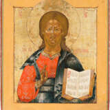 IKONE MIT CHRISTUS PANTOKRATOR Russland - photo 1