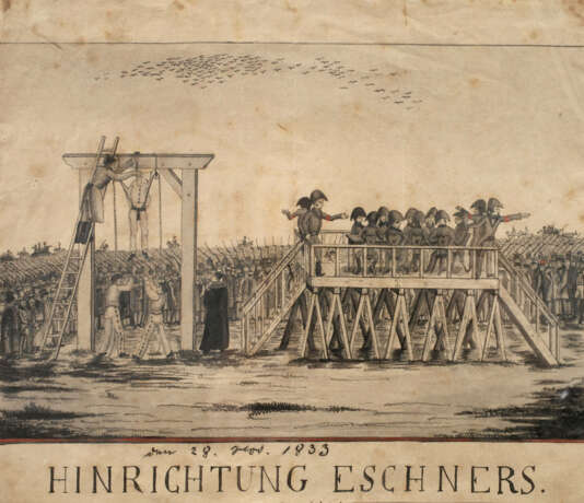Hinrichtung Eschners in Weimar - фото 1