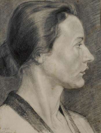 Alois Bergmann-Franken, Frauenportrait - Foto 1