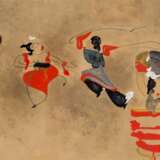 Tänzerinnen und Akrobaten nach einer antiken Wandmalerei - Foto 1