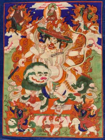 THANGKA MIT MAHAKALA - Foto 1