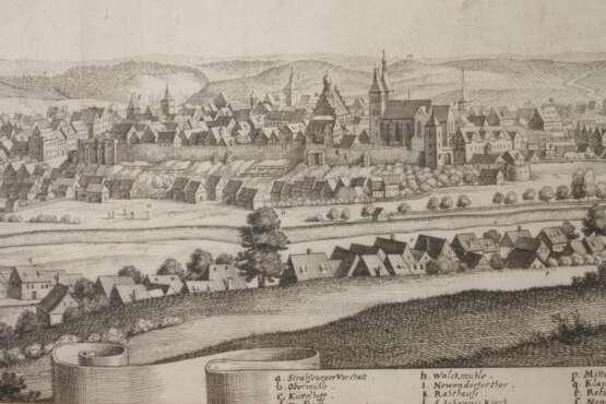 Matthäus Merian der Ältere, Ansicht Plauen um 1650 - фото 3