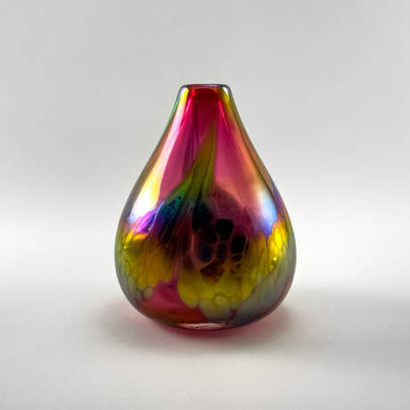 Vase “Vase Tear, carnival glass, first half of the 20th century”, Mixed media, 1920 - photo 1