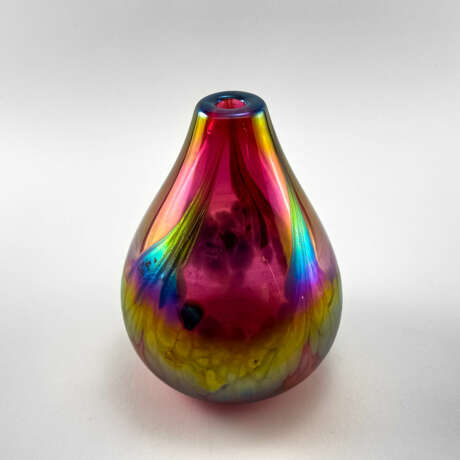 Vase “Vase Tear, carnival glass, first half of the 20th century”, Mixed media, 1920 - photo 2