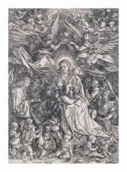 Maria, als Königin der Engel (Maria von zwei Engeln gekrönt), 1518