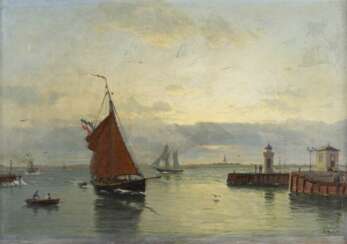 Im Hafen, 1890