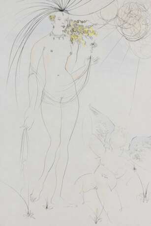 Venus und die Liebe (Hommage a Albrecht Dürer)' - Foto 1