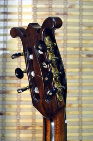 Семиструнная гитара из индийского палисандра №216-Ш-3 Acajou Incrustation 2020 - photo 4