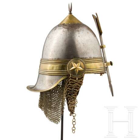 Seltener Helm der Khediven-Leibwache, 2. Hälfte 19. Jahrhundert - photo 2