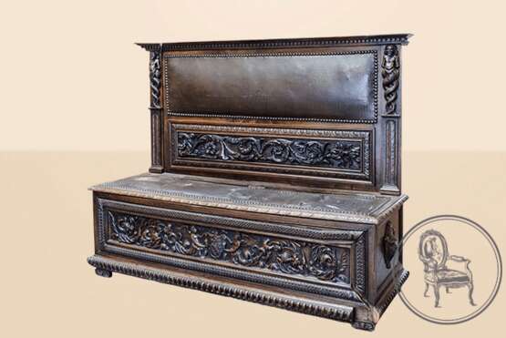 „Antike Sitzbank des XIX Jahrhunderts “ - Foto 2