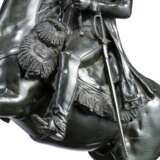 Monumentale Bronzefigur von Kaiser Napoleon I. auf steigendem Pferd - Foto 5
