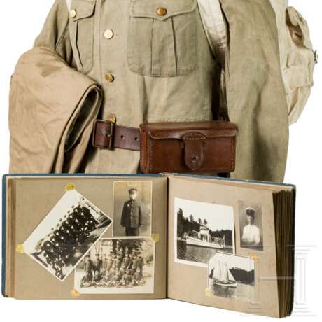 Uniform- und Ausrüstungsensemble eines Soldaten der Marineinfanterie im 2. Weltkrieg - Foto 7