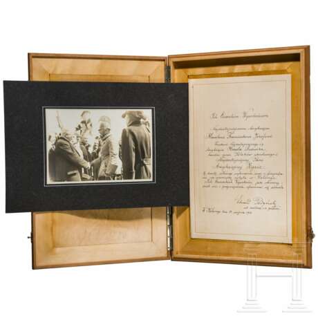 Kaiser Karl I. – Erinnerungskassette an Kolomea, datiert 1912/13 - фото 2