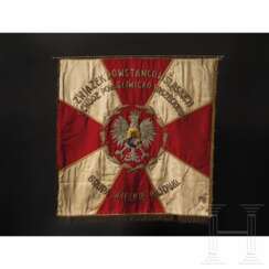 Fahne einer Veteranenorganisation der Schlesischen Aufständischen, 1920er Jahre
