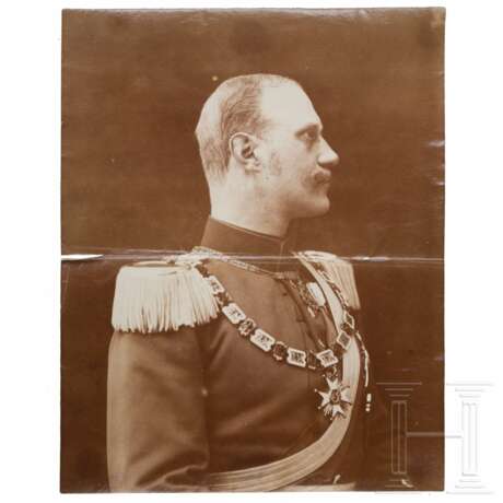 Prinz Alfons von Bayern (1862 - 1933) - persönliches Petschaft sowie gesiegeltes Briefkuvert - фото 2