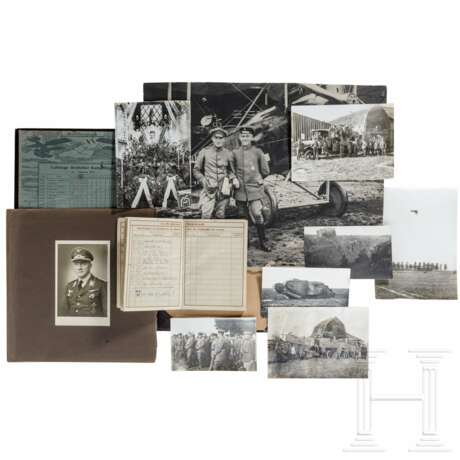 Nachlass Hauptmann Rudolf Kreuzer - Bayerische Fliegertruppe und Träger der Tapferkeitsmedaille in Silber - Foto 1
