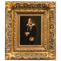 Kaiser Wilhelm I. - Portraitgemälde, Ende 19. Jahrhundert