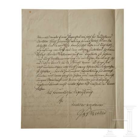 Brief des Grafen Zeppelin mit dem Vorschlag einer Annexion von Belgien und Nordfrankreich - Foto 5