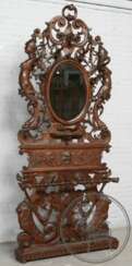 Antique console avec miroir