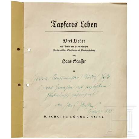 Hermann Göring - silberner Geschenkrahmen an Rudolf Hess - photo 19