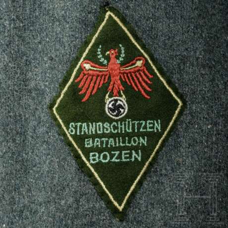 Feldbluse M43 für einen Angehörigen des "Standschützen Bataillon Bozen" - Foto 4