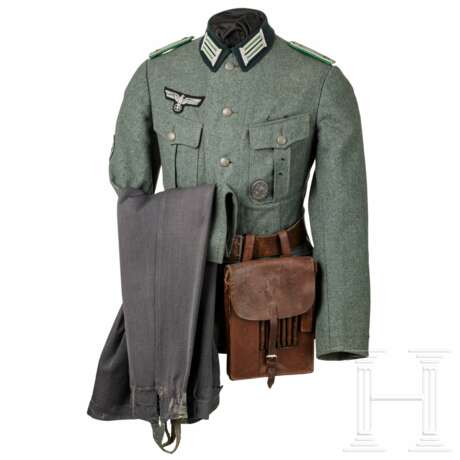 Uniformensemble für Oberleutnants der Gebirgstruppe - Foto 1