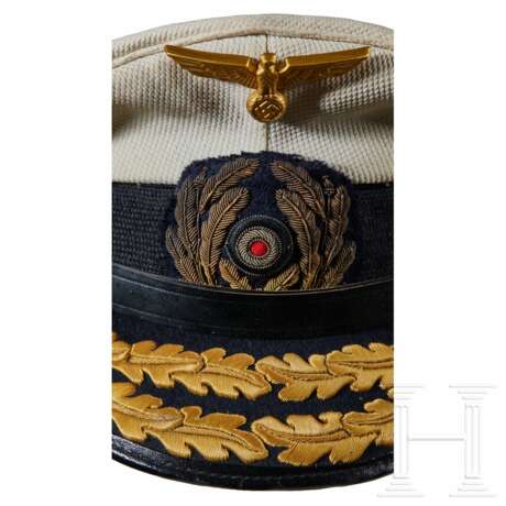 Admiral Kurt Fricke - persönliche Sommerschirmmütze - photo 5