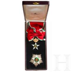 Großkreuzsatz des Kolonial-Ordens vom Stern von Italien