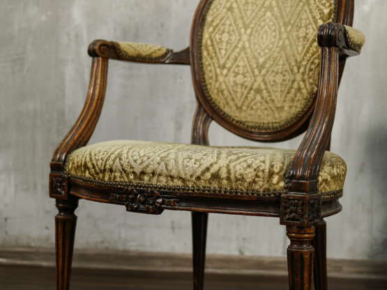 Armchair “Antique carved armchair”, Metal, See description, 1900 - photo 6