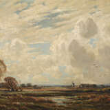 E. Harris, Weite Herbstlandschaft mit Windmühle - photo 1