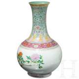 Famille-Rose-Vase, China, Republikzeit, 1. Hälfte 20. Jahrhundert - Foto 2