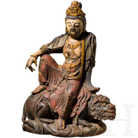 Gusseiserne Figur der Guanyin, China, Ming-Dynastie - Foto 1