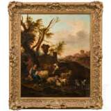 Carree Michael (1657 - 1727) - idyllische Landschaft mit Bauern und Vieh - photo 1