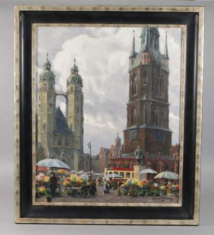 Paul Lehmann-Braunss, ”Marktplatz zu Halle” um 1925 - photo 2