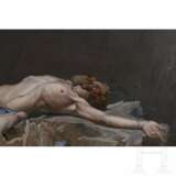 Imposantes Gemälde mit Prometheus, Frankreich, spätes 19. Jahrhundert - Foto 3