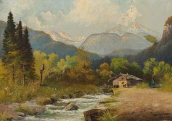 Werner Meier, Frühling in den Alpen